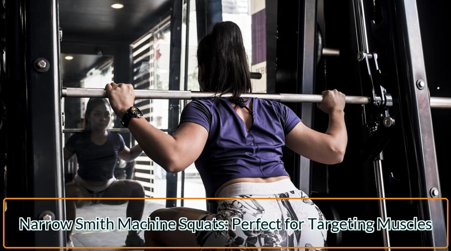Narrow Smith Machine Squats