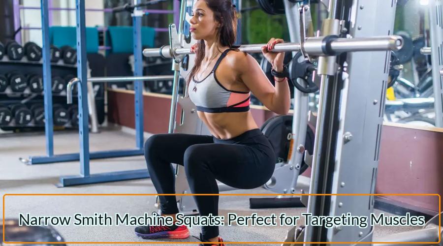 Narrow Smith Machine Squats